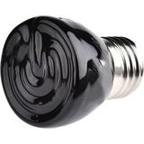 Çınar Hobi 100W Seramik Sürüngen Isıtıcı Lamba E27 Siyah Renk ve İyi Isıtma Özelliği
