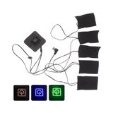 Çınar Hobi USB Termal Isıtıcı Ped Karbon Fiber Isıtmalı Giyim 3 Kademeli Ayarlanabilir Sıcaklıklı USB Giysi Isıtıcı Ped Elektrikli