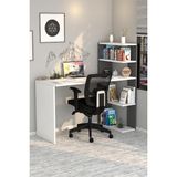 Çınar Kitaplıklı Çalışma Masası Antrasit - Genel - Çok Renkli