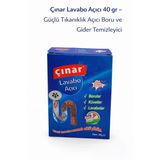 Çınar Lavabo Açıcı 40 Gr – Güçlü Tıkanıklık Açıcı Boru Ve Gider Temizleyici