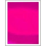 Çınar Metalik Fon Kartonu 50X70 Pembe Rulo Şeklinde - 6 Adet