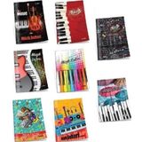 Çınar Müzik Defteri Dikişli Küçük 30 Yaprak 21001 (24 Lü Paket)
