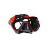 Çınar Star Diving Dalış Maskesi Yetişkin - 51704-KIRMIZI