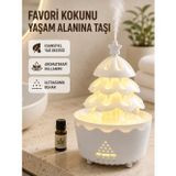 Çınar Toptan Ticaret 250 ML Şans Ağacı Hava Nemlendirici Çok Renkli Işıklı Aroma Cihazı