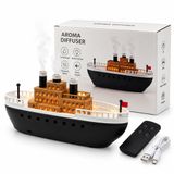 Çınar Toptan Ticaret Aroma Dıffuser Gemi Işıklı Hava Nemlendirici Buhar Makine - Koku Giderici 250ml Krd-8769 Bx40