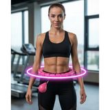Çınar Toptan Ticaret Evde Spor İçin Akıllı Hula Hoop Çemberi Bel İnceltici Mor