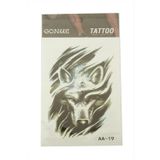 Çınar Toptan Ticaret Kurt Tattoo Dövme Sticker