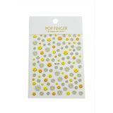 Çınar Toptan Ticaret Papatya Emoji Tattoo Dövme Sticker