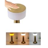 Çınar Toptan Ticaret popüler Gold Kare LED Masa Lambası Şarjlı Dimmer Kontrollü Dekoratif Işık 2026