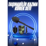 Çınar Toptan Ticaret popüler Pusulalı Katlanabilir Kazma Kürek Kamp Seti Kamp Küreği Portatif Çantalı 2026