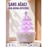 Çınar Toptan Ticaret Şans Ağacı 250 ML Ultrasonik Hava Nemlendirici RGB Işıklı Aroma Difüzörü
