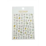 Çınar Toptan Ticaret Tavşan Havuç Tattoo Dövme Sticker