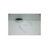 ÇINARASYADAHOME 5 Çizgili Beyaz Şifon Organze Kurdele 2,5 cm x 1 Metre – Buket Hediye Paketleme Nişan Düğün Süsleme Kurdelesi