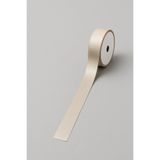 ÇINARASYADAHOME Bej Saten Kurdele 2.5 cm x 1 Metre – Parlak Hediye ve Süsleme Şeridi