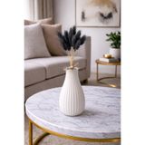 ÇINARASYADAHOME Koyugri Lagurus Bunny Tail Grass 30 Baş-Dal 30-40 cm Şoklanmış Çiçek Pamuk Otu Kurutulmuş Çiçek