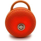Çınaroğlu AVM Speaker Ledli Fm Radyo - USB - Bluetooth 18 cm 5 Farklı LED Işıklı Şarjzlı Kablosuz Kullanım MS-2216 Bt Speaker - Turuncu