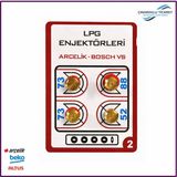 Çınaroğlu Ticaret Arçelik 9651 Kegı Fırın Ocak-Fırın Enjektör 9 Luk Lpg