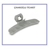 Çınaroğlu Ticaret Samsung WF0754W7V1 Çamaşır Makinesi Kapak Mandal Tutamağı 8 kg Gri MNDL002