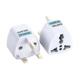 CINARSTORE Amerikan, Ingiltere,, Hong Kong, Irlanda, Kıbrıs Seyahat Fişi Adaptörü Tip G Plug Adapter Üniversal 3 Pinli Ingiliz Fiş Tersi 1 Adet ES5150 - standart