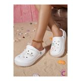 Cinderella 10'lu Yaz Kombin İncili Deniz Yıldızı Kabuğu Terlik Süsü Jibbitz - Cross Süsleri Tokası Crocks Charm