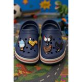 Cinderella 5'li Köy Yaşamı Horoz Tavuk Figür Çocuk Terlik Süsü Seti Jibbitz - Cross Süsleri Pin Charm Crocks