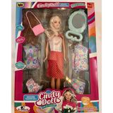 Cindy Doll Oyuncak Bebek 4 Yedek Elbiseli 30 Cm Model Bebek K
