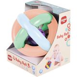 Çıngıraklı Bebek Topu Dişlik Emeklemeye Yardımcı Banyo Oyuncağı Ergonomik Tasarım 3+ Ay Için Bpa Içermeyen Kaliteli Plastik Büyük Boy Orijinal - Çok Renkli