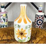 Çini Evi Ayçiçeği Desenli El Işi Zeytinyağlık 410 ml