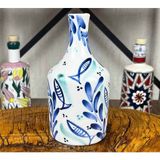 Çini Evi Balık Desenli El Işi Zeytinyağlık 410 ml