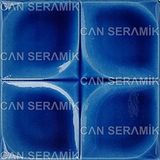 Çini Karo Kabartmalı Kobalt (13*13 Cm.) 5'li 1 Paket - Can Seramik