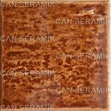 Çini Karo Karamel (13*13 Cm.) 5'li 1 Paket - Can Seramik
