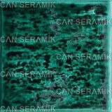 Çini Karo Zümrüt Yeşili (13*13 Cm.) 5'li Paket - Can Seramik