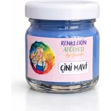 Çini ve Seramik Boyası - Mavi - Açık Mavi