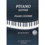 Cinius Yayınları Piyano -Piano Course: Seviye / Grade 3 - Standart