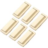 Çinko Alaşımlı Dolap Çevirme Kolu(Brushed Copper,Hole Distance 96mm) | Çok Renkli, 64mm/96mm Delik Mesafesi: Dolaplara, Masalara, Çekmecelere ve Kilitli Dolaplara uyar