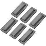 Çinko Alaşımlı Dolap Çevirme Kolu(Pearl Grey,Hole Distance 96mm) | Çok Renkli, 64mm/96mm Delik Mesafesi: Dolaplara, Masalara, Çekmecelere ve Kilitli Dolaplara uyar