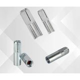 Çinko Kaplama Çelik Dübel M12x50, Çakma Dübel, Duvar Montaj Ankrajı, 2 ADET yapıların sabitlenmesi ve yük taşıma kapasitesini artırmak için