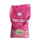 Çinko Sülfat İçerikli Bahçe Meyve Sebze Bitki Besini Granül Çinko Tuzu Gübresi 25 kg