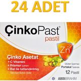 Çinkopast Ihlamur & Bal Iyonize Çinko Asetat Pastil 24 Adet