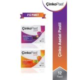 Çinkopast Portakallı 12 Pastil-Çinkopast Nane 12 Pastil