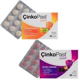 Çinkopast Portakallı 12 Pastil - Naneli 12 Pastil 2'Li Set- Skt:12/2027