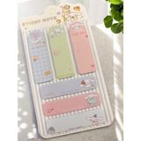 Cinnamoroll Figürlü Sevimli Postit Yapışkanlı Not Seti Sanrio Postit