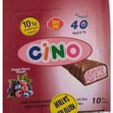 Cino 25 gr Orman Meyveli Bar Çikolata (10 adet)