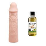 Cinsel Zevk İçin Dolgulu 6 Cm Uzatıcı Prezervatif