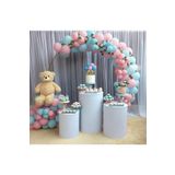 Cinsiyet Belirleme Konsept Balon Pembe Mavi Balon Zincir 100 adet