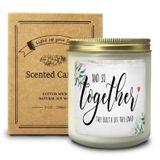 CIOJUNE and so Together They Built a Life They Loved Cedar Candle - Ev için Rustik Kokulu Mumlar, Çiftler için Düğün Nişan Hediyeleri, Ev Isınma Hediyeleri Yeni Ev Aile