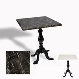 Çipa 1001 Döküm Ayak Kare Masa 60X60 Cm - (Werzalit, Wermodin Ve Allzalit Tabla) - Teramo
