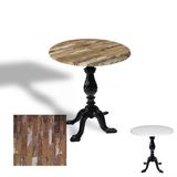 Çipa 1001 Döküm Ayak Yuvarlak Masa Çap 60Cm - (Werzalit, Wermodin Ve Allzalit Tabla) - Maracaibo