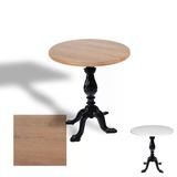 Çipa 1001 Döküm Ayak Yuvarlak Masa Çap 80Cm - (Werzalit, Wermodin Ve Allzalit Tabla) - Novagento