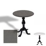 Çipa 1001 Döküm Ayak Yuvarlak Masa Çap 80Cm - (Werzalit, Wermodin Ve Allzalit Tabla) - Twister
